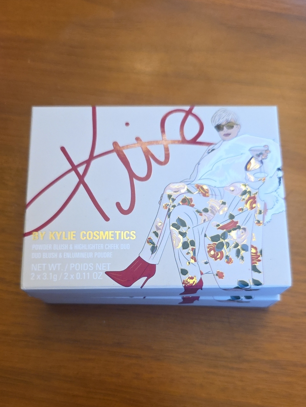 Kylie Cosmetics Powder Blush & Highlighter Duo — Pink & Gold